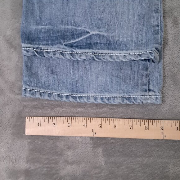 BKE Tyson Jean Men 33x30, Tag 32S Straight Leg Blue Faded Denim 100% Cotton - Picture 11 of 14